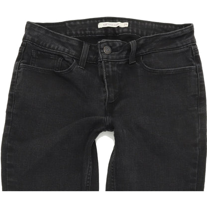 Levi's 535 Super Women Charcoal Skinny Slim Stretch Jeans W29 L30