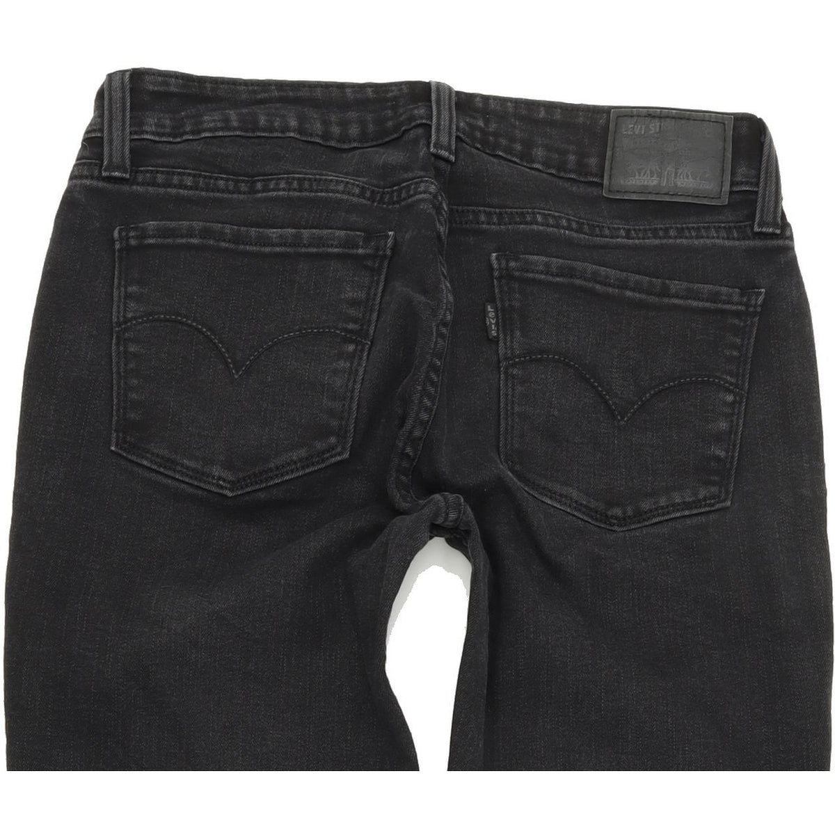 Levi's 535 Super Women Charcoal Skinny Slim Stretch Jeans W29 L30