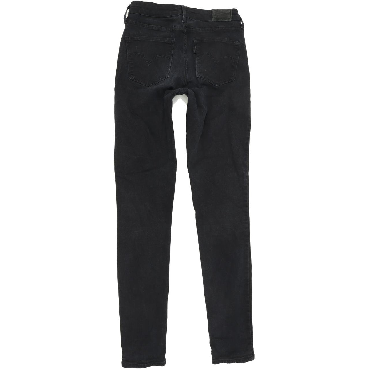 Levi's 721 High Rise Women Black Skinny Slim Stretch Jeans W28 L32