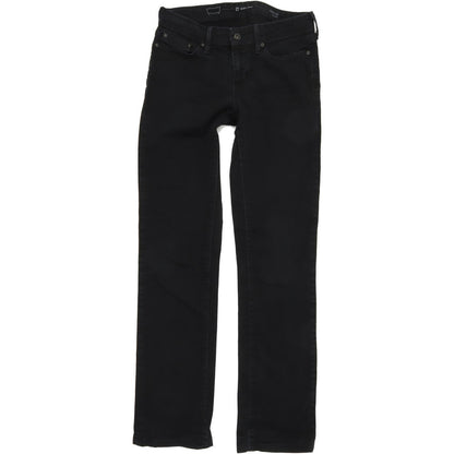 Levi's Slight Curve Women Black Straight Regular Stretch Jeans W27 L30