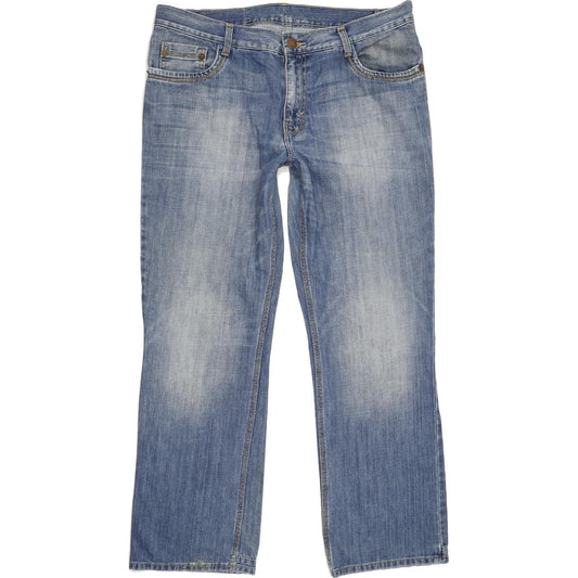 Wrangler Hero Men Blue Straight Regular Jeans W36 L31