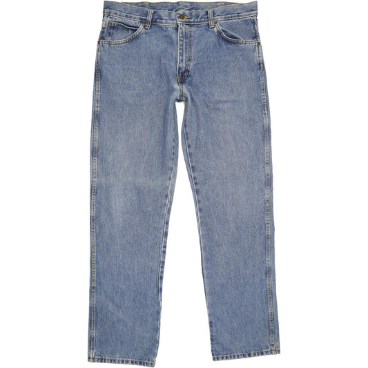 Wrangler Men Blue Straight Regular Jeans W36 L32