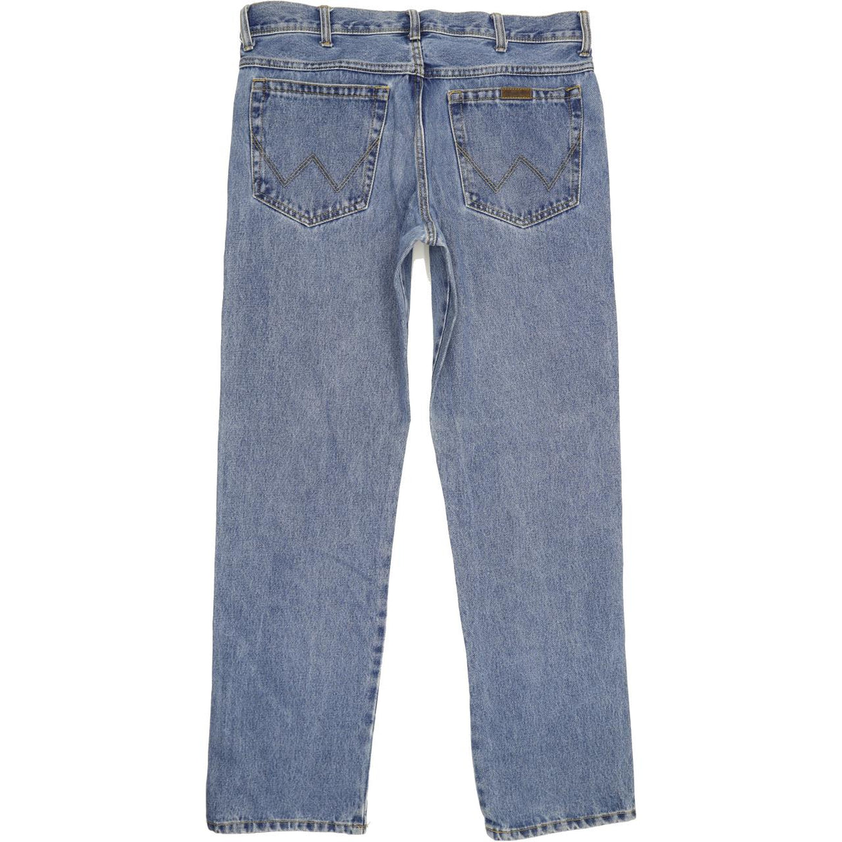 Wrangler Men Blue Straight Regular Jeans W36 L32