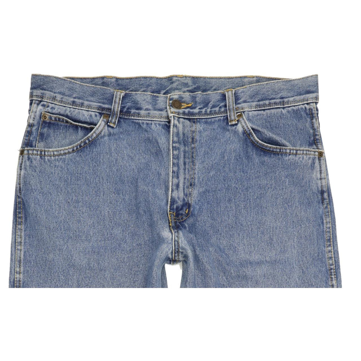 Wrangler Men Blue Straight Regular Jeans W36 L32