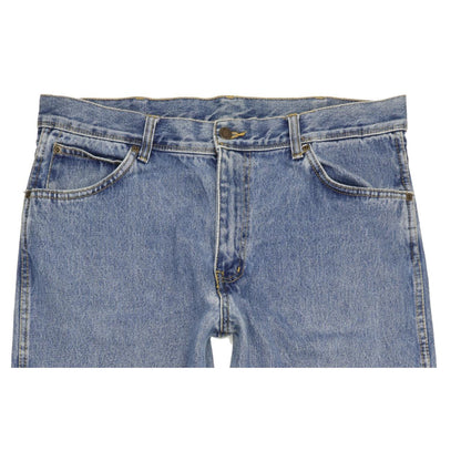 Wrangler Men Blue Straight Regular Jeans W36 L32