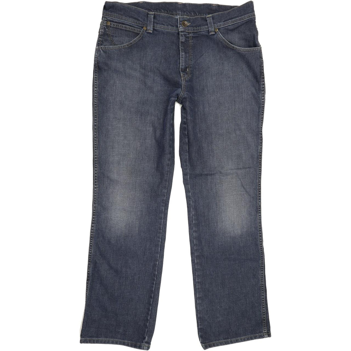 Wrangler Alaska Men Blue Straight Regular Jeans W38 L32