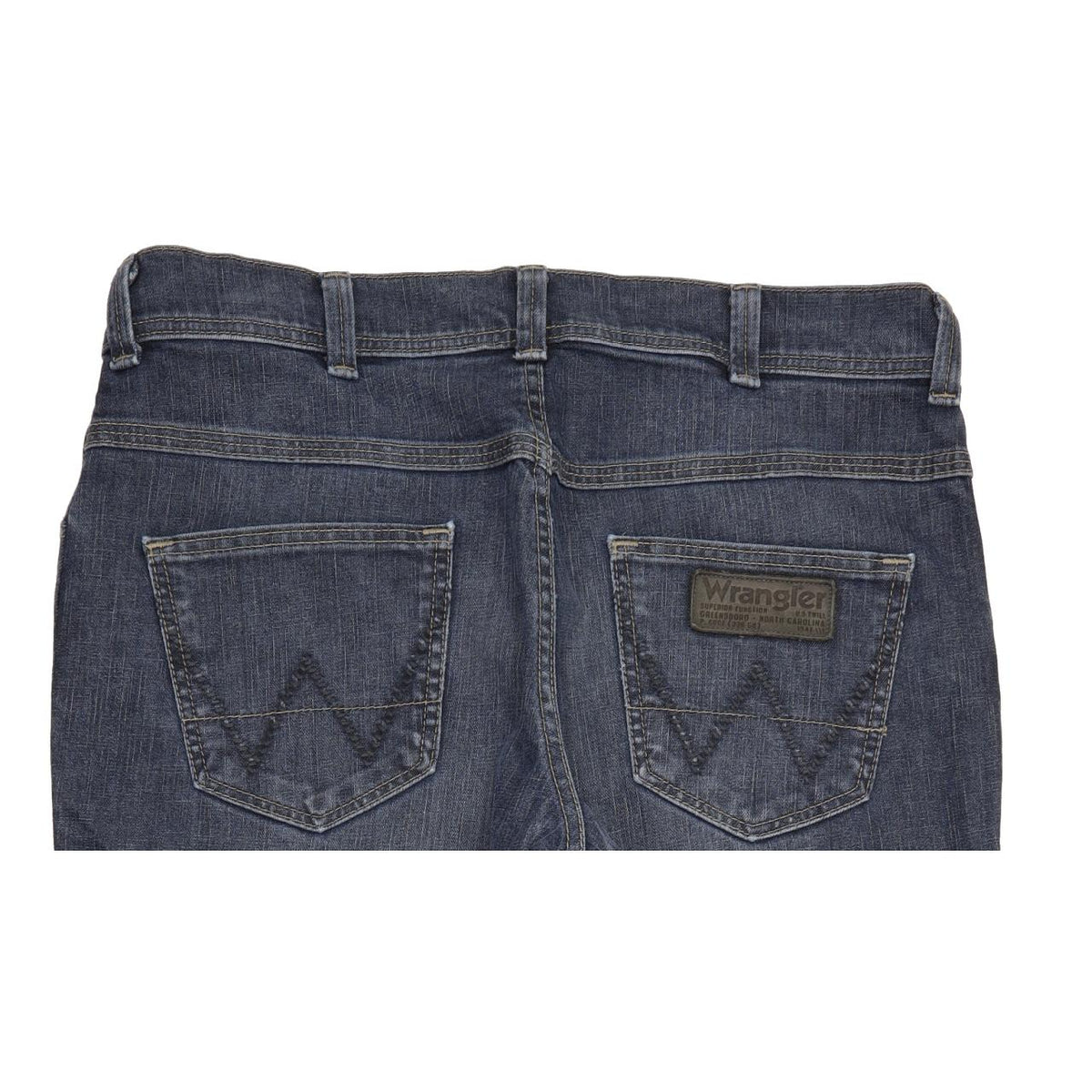 Wrangler Alaska Men Blue Straight Regular Jeans W38 L32