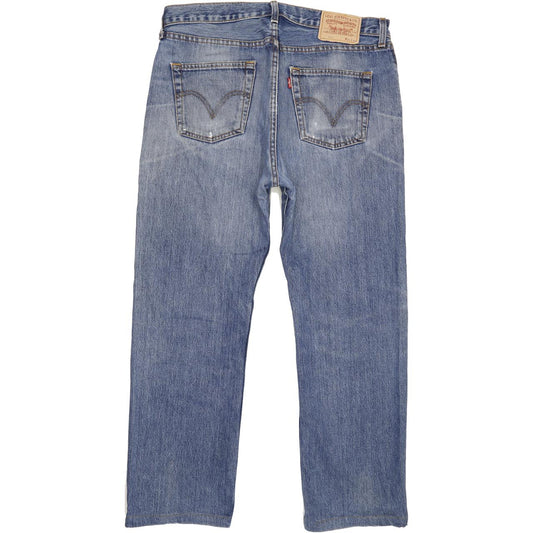 Levi's 751 Men Blue Straight Regular Jeans W34 L28