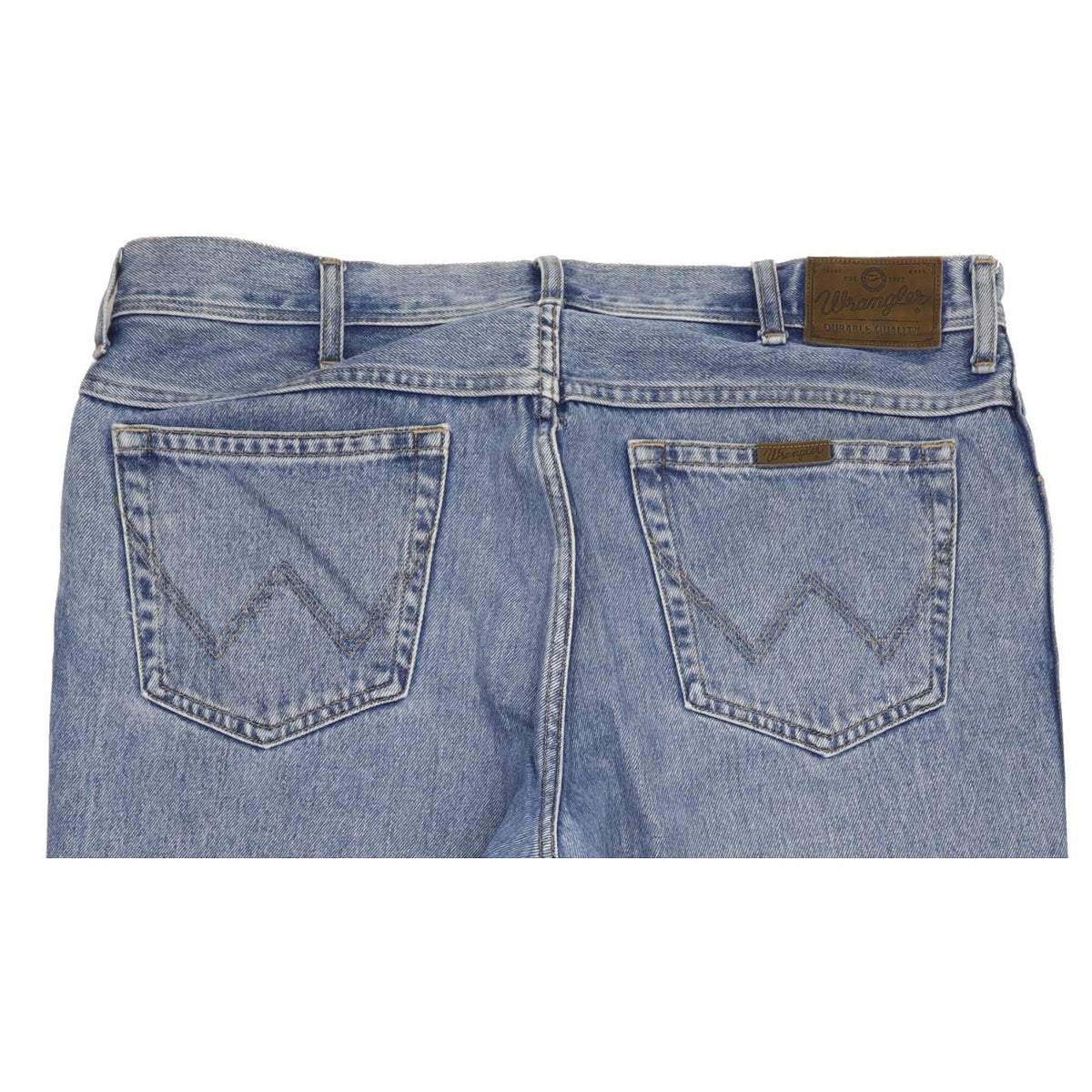 Wrangler Men Blue Straight Regular Jeans W38 L33