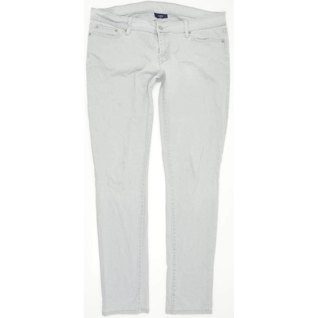 Levi's 531 Women Grey Skinny Slim Stretch Jeans W35 L32