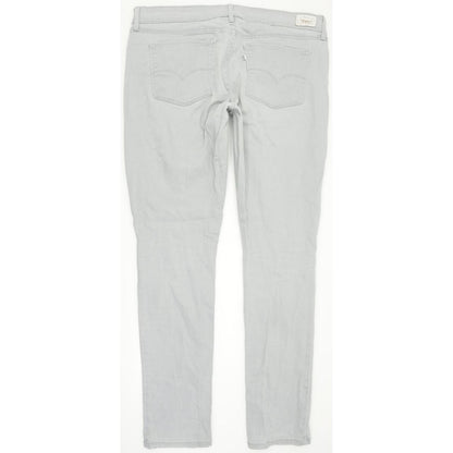 Levi's 531 Women Grey Skinny Slim Stretch Jeans W35 L32