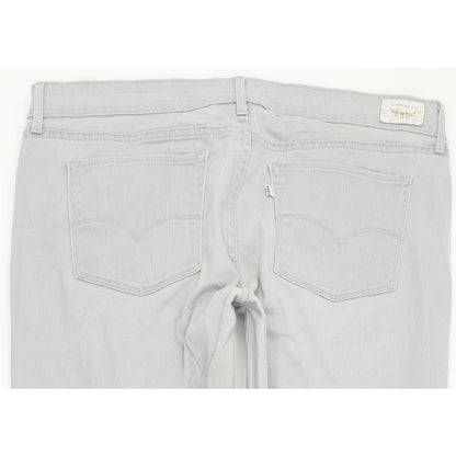 Levi's 531 Women Grey Skinny Slim Stretch Jeans W35 L32