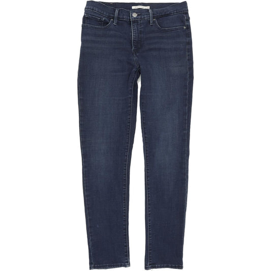 Levi's 311 Women Blue Skinny Slim Stretch Jeans W29 L30