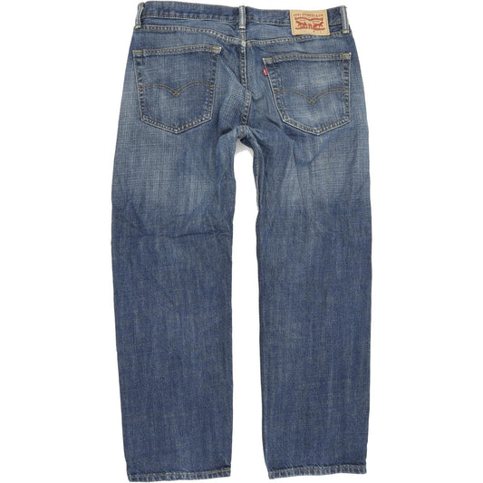Levi's 505 Men Blue Straight Regular Jeans W36 L29