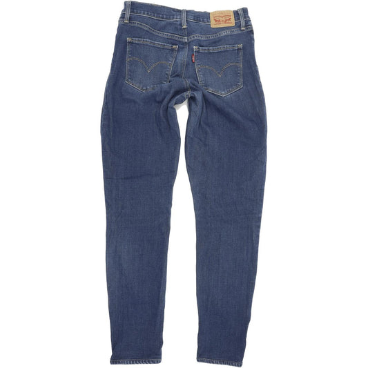 Levi's 710 Women Blue Skinny Slim Stretch Jeans W27 L29