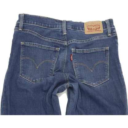 Levi's 710 Women Blue Skinny Slim Stretch Jeans W27 L29