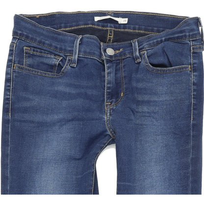 Levi's 710 Women Blue Skinny Slim Stretch Jeans W28 L32