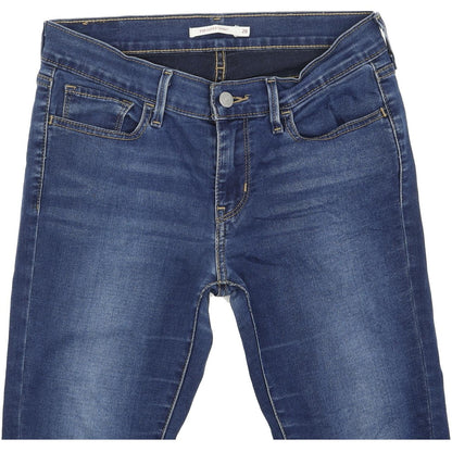Levi's 710 Women Blue Skinny Slim Stretch Jeans W28 L32