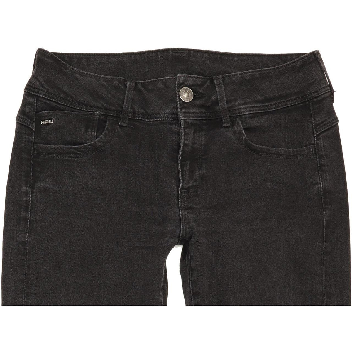 G-Star Women Black Skinny Slim Jeans W27 L28