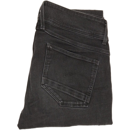 G-Star Women Black Skinny Slim Jeans W27 L28