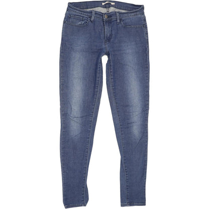 Levi's 710 Women Blue Skinny Slim Stretch Jeans W28 L31