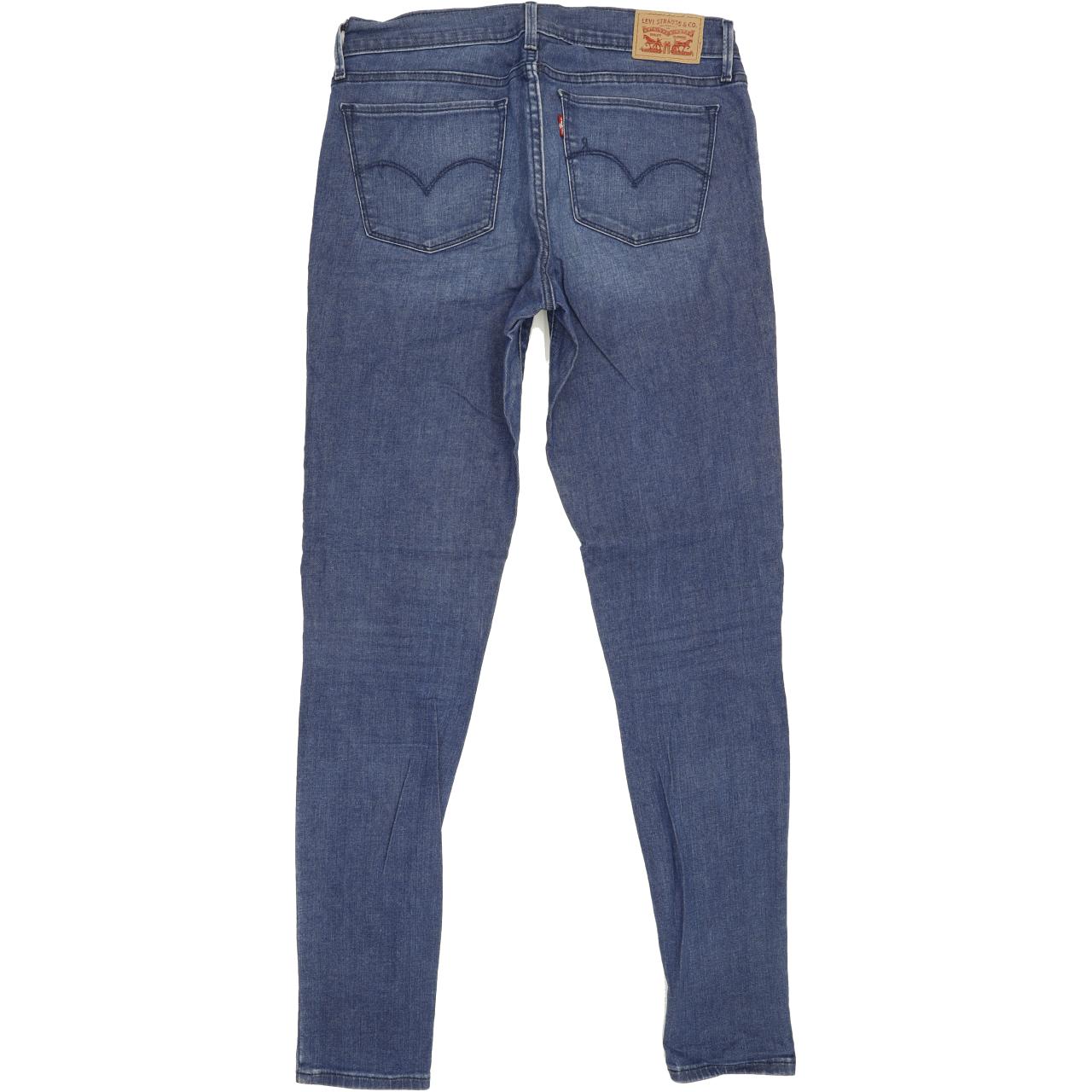 Levi's 710 Women Blue Skinny Slim Stretch Jeans W28 L31
