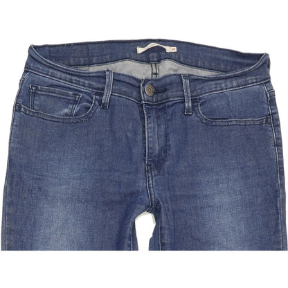 Levi's 710 Women Blue Skinny Slim Stretch Jeans W28 L31