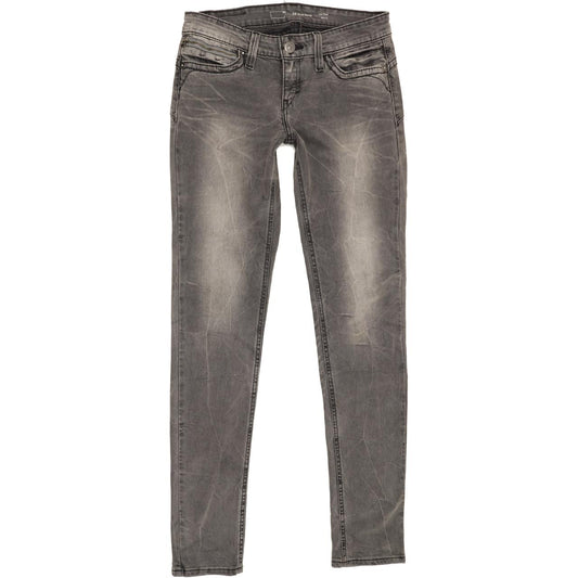 Levi's Demi Curve Women Grey Skinny Slim Jeans W28 L31