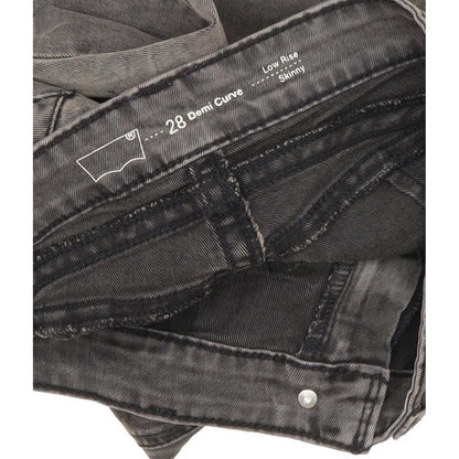 Levi's Demi Curve Women Grey Skinny Slim Jeans W28 L31