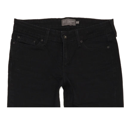 Levi's Slight Curve Women Black Straight Slim Stretch Jeans W27 L31