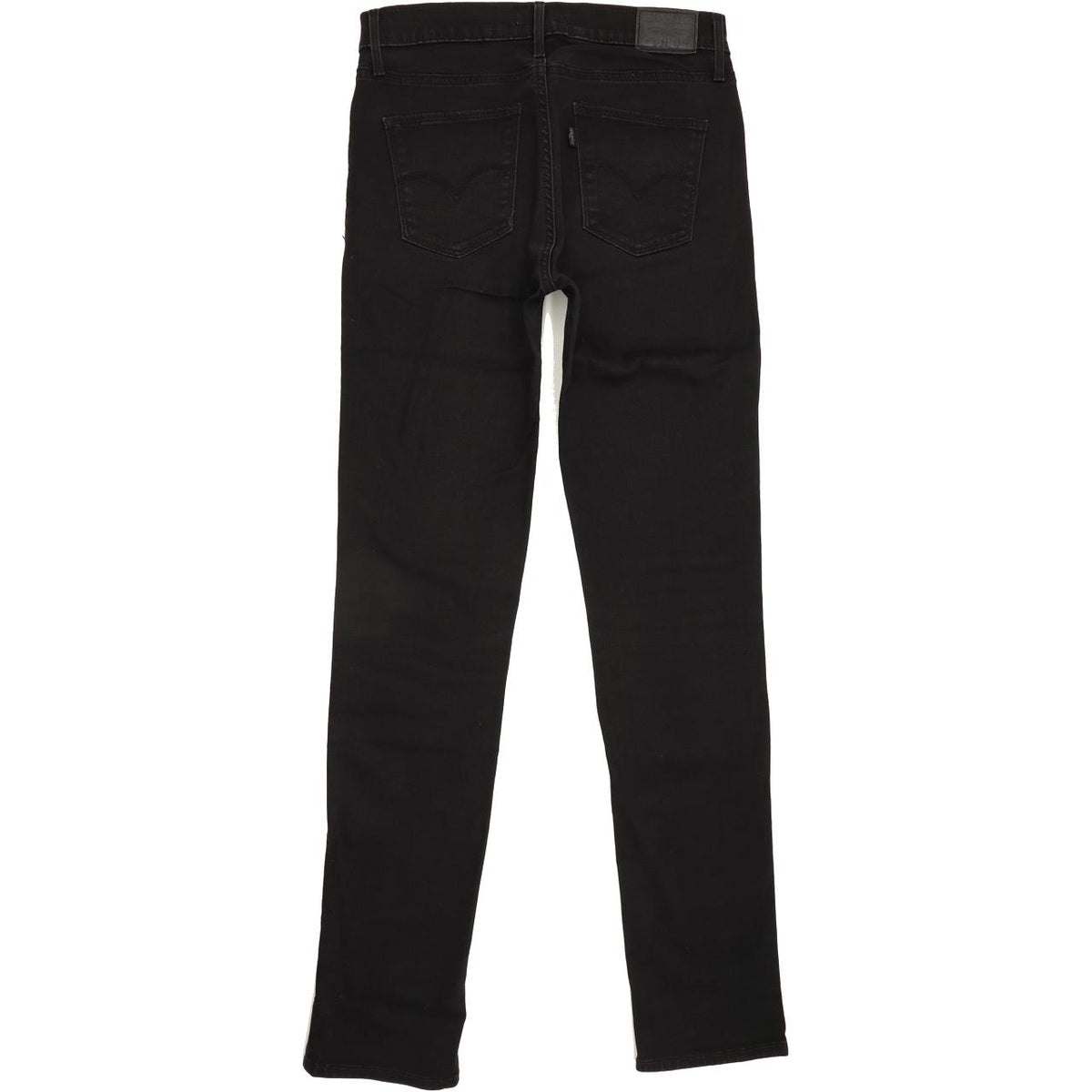 Levi's Slimming Women Black Straight Slim Stretch Jeans W30 L33