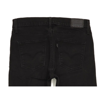 Levi's Slimming Women Black Straight Slim Stretch Jeans W30 L33