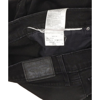 Levi's Slimming Women Black Straight Slim Stretch Jeans W30 L33
