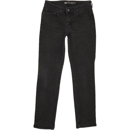 Levi's Demi Curve Women Black Straight Slim Stretch Jeans W27 L29