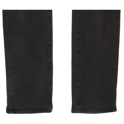 Levi's Demi Curve Women Black Straight Slim Stretch Jeans W27 L29