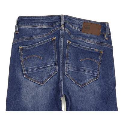 G-Star Arc 3D Women Blue Skinny Regular Stretch Jeans W24 L28