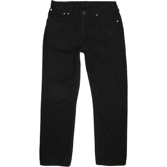 Levi's 751 Men Black Straight Regular Jeans W36 L31