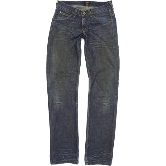 Lee 101Z Hair on Hide Selvedge Men Blue Straight Regular Jeans W31 L36