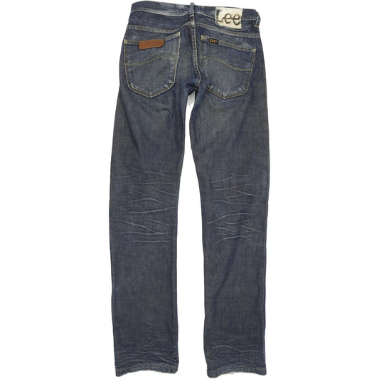 Lee 101Z Hair on Hide Selvedge Men Blue Straight Regular Jeans W31 L36