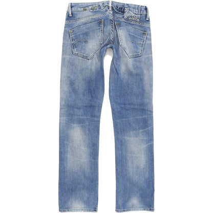 G-Star Midge  Women Blue Straight Regular Jeans W27 L30