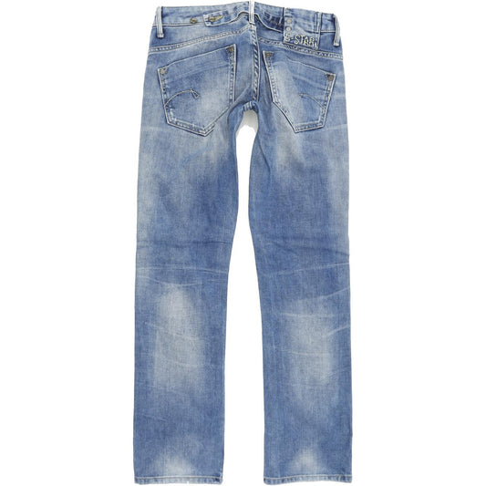 G-Star Midge  Women Blue Straight Regular Jeans W27 L30