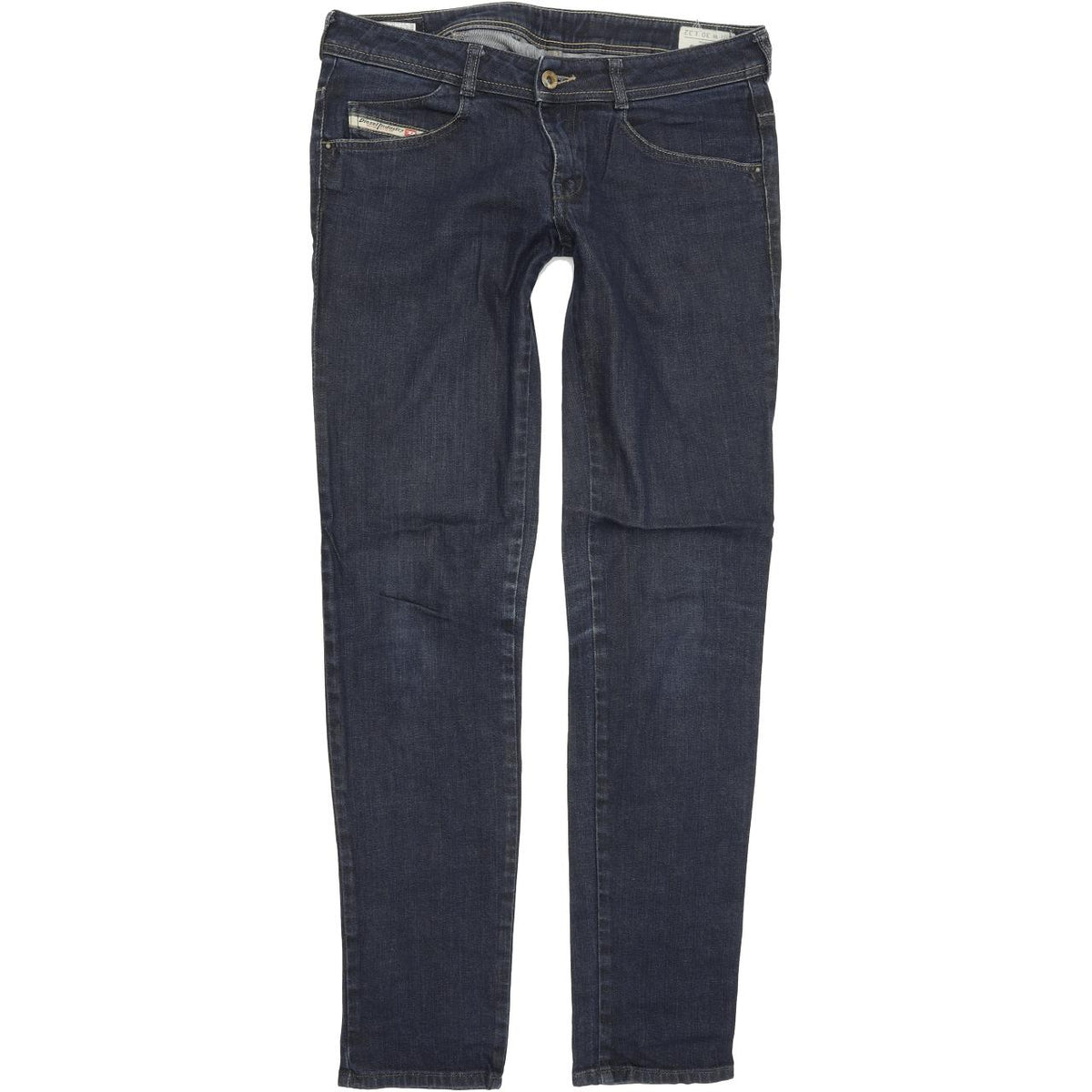 Diesel Clushy 008AA Women Blue Straight Slim Stretch Jeans W30 L32