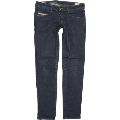 Diesel Clushy 008AA Women Blue Straight Slim Stretch Jeans W30 L32