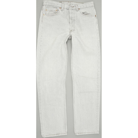 Levi's 501 Made in USA Men Grey Straight Regular Jeans W32 L30
