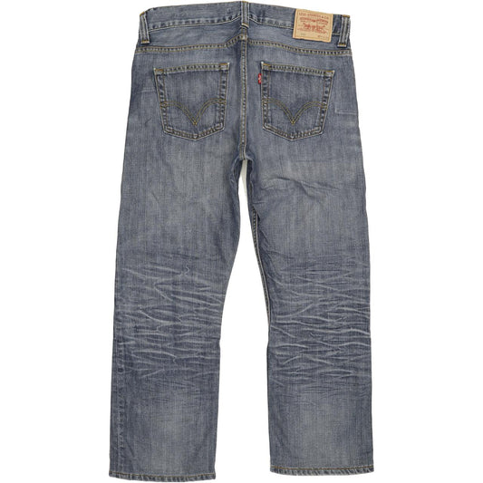 Levi's 506 Men Blue Straight Regular Jeans W34 L28