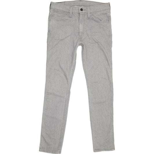 Levi's 720 Men Grey Straight Regular Stretch Jeans W34 L31