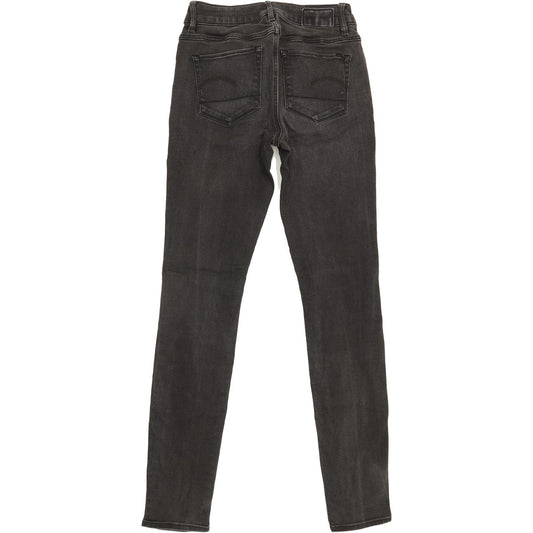 G-Star 3301 High Women Charcoal Skinny Stretch Jeans W27 L31