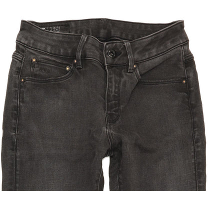 G-Star 3301 High Women Charcoal Skinny Stretch Jeans W27 L31
