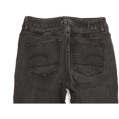 G-Star 3301 High Women Charcoal Skinny Stretch Jeans W27 L31