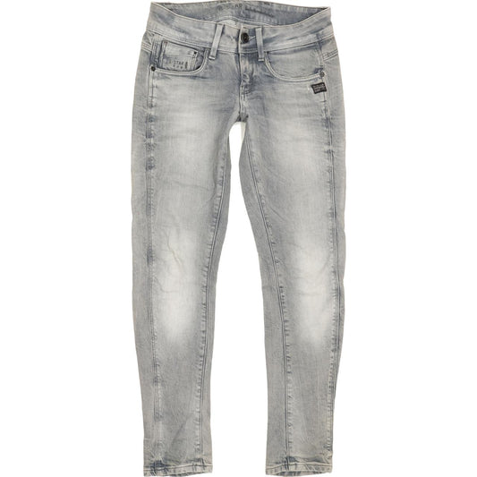 G-Star Midge Cody Women Grey Skinny Slim Stretch Jeans W26 L30